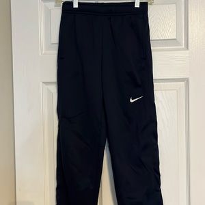 Boys Nike Dri fit pants, black, size medium